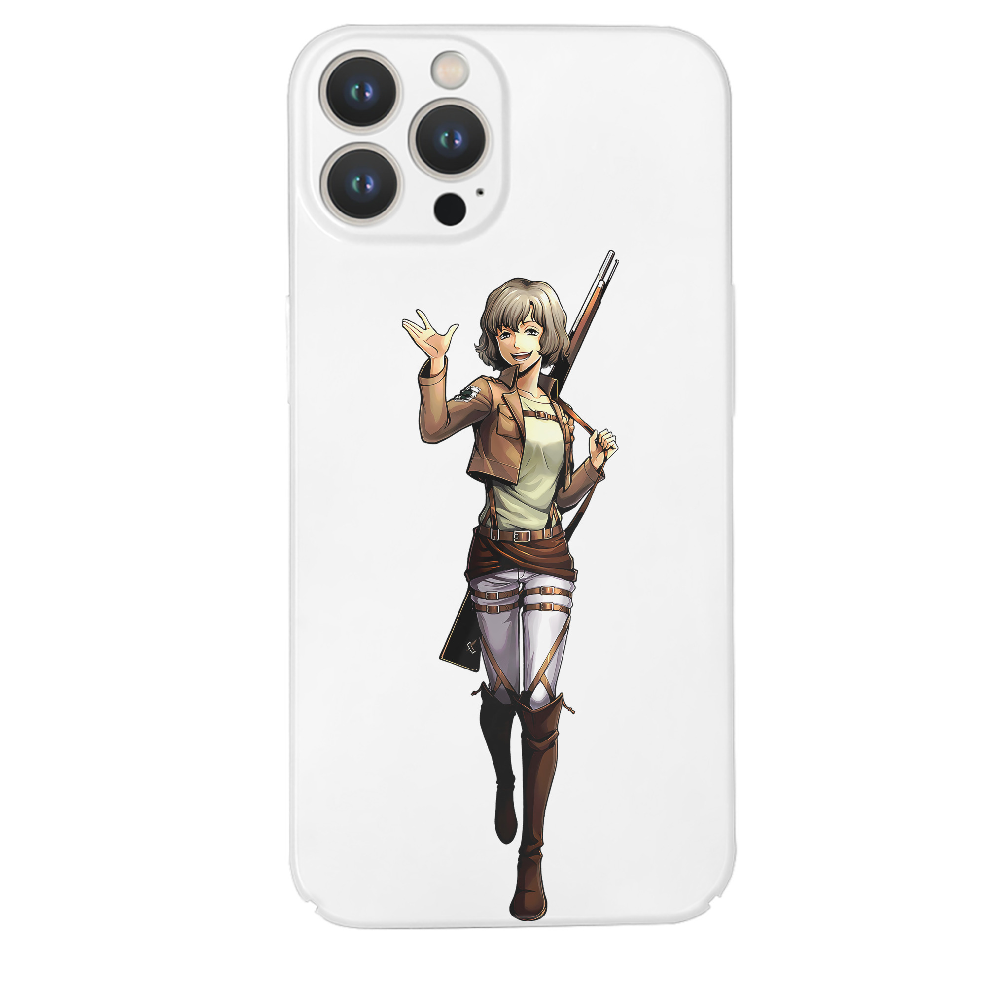 （画像用） 進撃の巨人 ヒツチ Attack on Titan Hitch 【iPhone 14シリーズ対応】ハードケース
